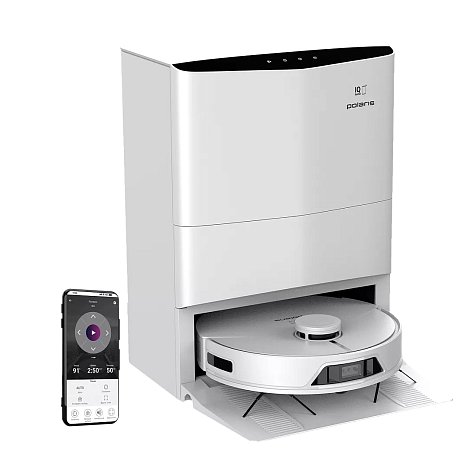 Робот-пылесос Polaris PVCRAC 7750 WIFI IQ Home